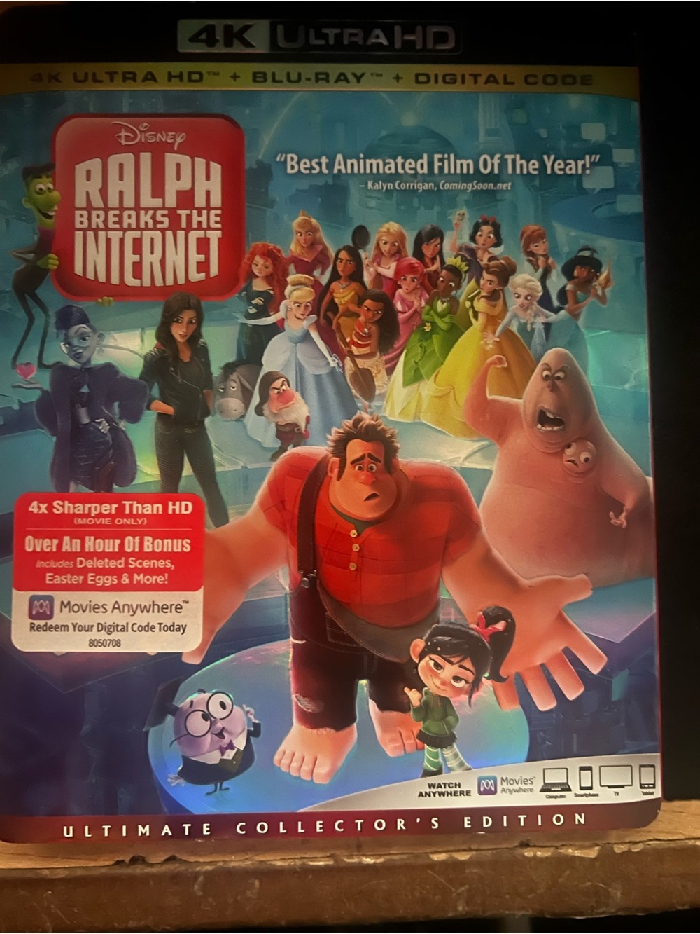 Ralph Breaks the Internet 4K Ultra HD + Blu-ray